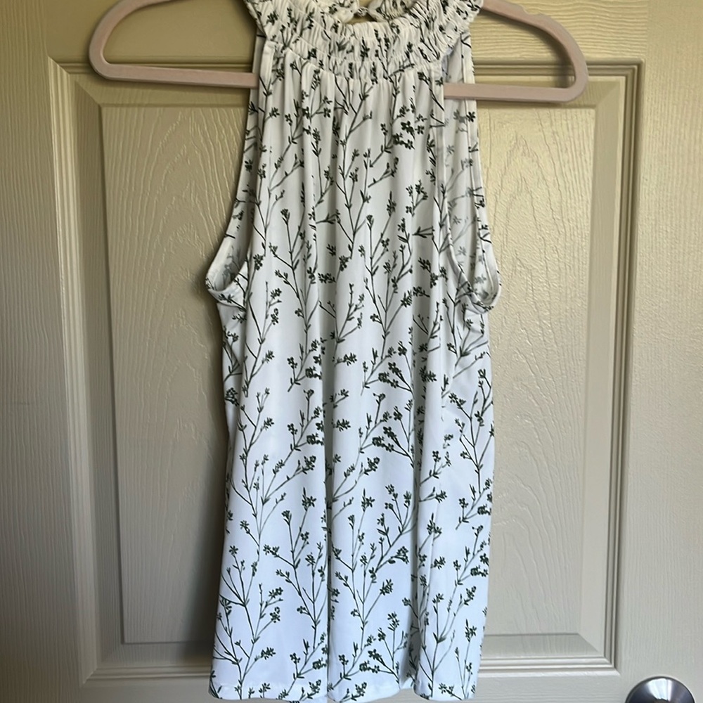 Marlina Smocked Detail Halter Top.